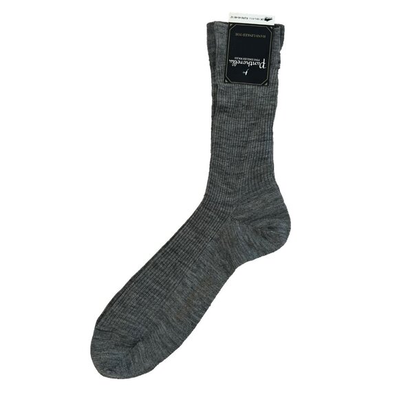 Pantherella Long Rib Socks Grey - Picture 1 of 3
